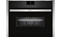 NEFF C27MS22H0B 60 x 45 Built In Compact Oven with Microwave Function