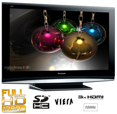 Panasonic Viera Plasma 1080p on Panasonic Th50pz80ba  50 Full Hd 1080p Viera Plasma Tv   Rgbdirect