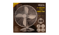 RGB Elpine 12 inch retro fan silver Elpine 12 inch retro fan