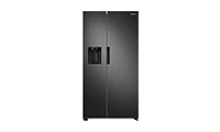 SAMSUNG RS67A8811B1 American-Style Fridge Freezer Plumbed in Black