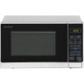 SHARP R272SLM 8cm 800W Microwave Oven Silver with Touch Controls