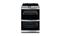 AEG CCB6741ACM Freestanding Ceramic Electric Cooker with Double Oven, Stainless Steel