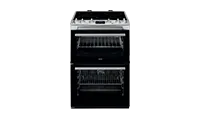 AEG CCX6540ACM Freestanding Ceramic Electric Cooker with Double Oven, Stainless Steel