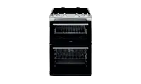 AEG CIX6500ABM Freestanding Induction Electric Cooker with Double Oven, Stainless Steel