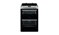 AEG CIX6540ACM Freestanding Induction Electric Cooker with Double Oven, Stainless Steel