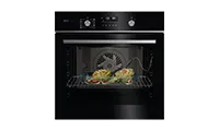 AEG GA5CB50FAB 59.5cm Built in Electric Single Oven - Gloss Black