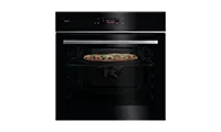 AEG GX7PB63FSB 59.6cm Built in Electric Single Oven - Gloss Black