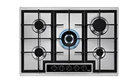 AEG HGB75420YM 75cm Gas Hob - Stainless Steel