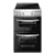 Amica AFC502SS 50cm Electric Ceramic Cooker - Black/Stainless Steel
