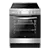 Amica AFC601SS 60cm Electric Ceramic Cooker - Black/Stainless Steel