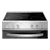Amica AFC602SS 60cm Electric Ceramic Cooker - Black/Stainless Steel