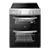 Amica AFC602SS 60cm Electric Ceramic Cooker - Black/Stainless Steel