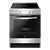 Amica AFC601SS 60cm Electric Ceramic Cooker - Black/Stainless Steel