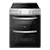 Amica AFC602SS 60cm Electric Ceramic Cooker - Black/Stainless Steel