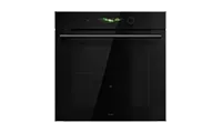 Asko OTP56BGH 60cm Multifunctional Built In Single Oven with Pyrolytic cleaning - Black Glass