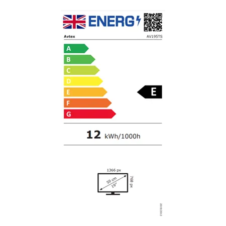 Avtex AV195TS 18.5" 12/24 /240 volt LED TV