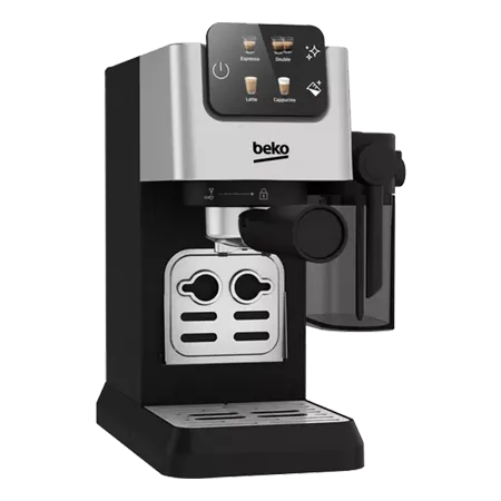 BEKO CEP5304X CaffeExperto Semi Automatic Espresso Coffee Machine with Integrated Milk Jug