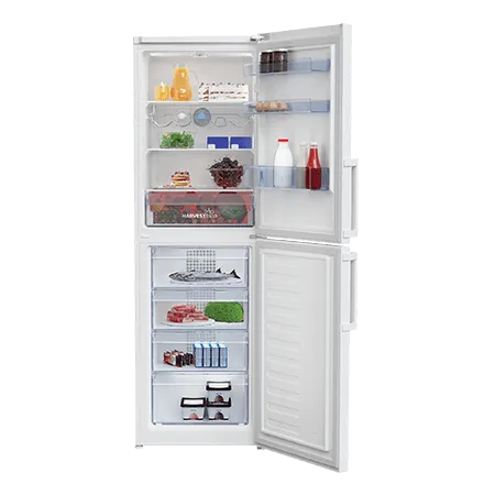 BEKO CFP3691VW 60cm Fridge Freezer - White - Frost Free