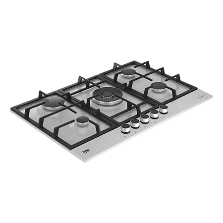 BEKO CIHYG32SXE 75cm Gas Hob - Stainless Steel