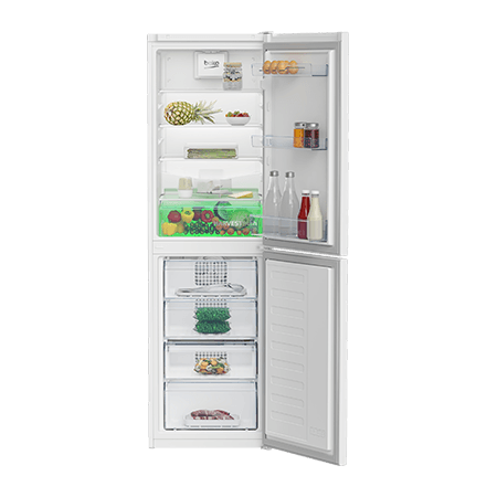 BEKO CNG3582VW 54cm HarvestFresh Fridge Freezer - White  Frost Free