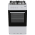 BEKO ESG50W 50cm Gas Cooker White with Single Oven , 4 Burner Hob and Enamel Pan Supports