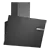 BOSCH DWK65DK60B 60cm Wall mounted cooker hood Clear Glass in Black