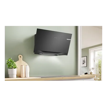 BOSCH DWK91LT60B Series 8 90cm Angled Chimney Hood in Black