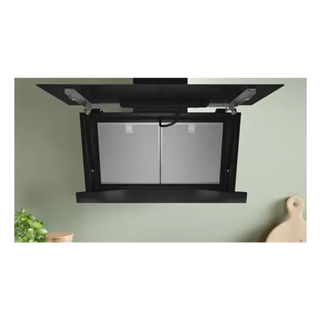 BOSCH DWK91LT60B Series 8 90cm Angled Chimney Hood in Black