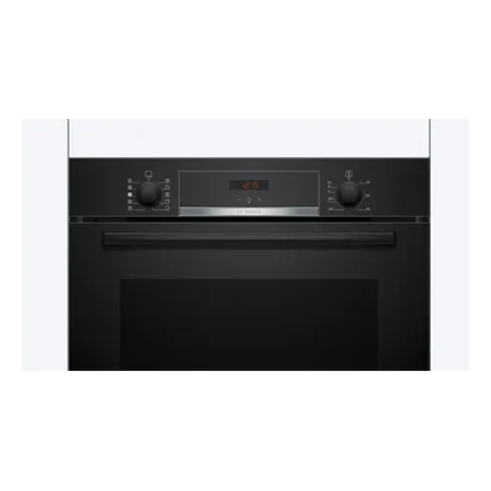 BOSCH HQA534BB3B Built-in oven with added steam function in Black