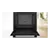 BOSCH HQA534BB3B Built-in oven with added steam function in Black