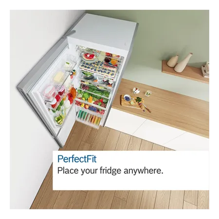 BOSCH KGN33NWEBG No Frost Fridge Freezer in White colour