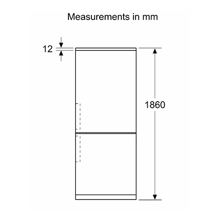 BOSCH KGN36VWDTG Bosch KGN36VWDTG Free-standing fridge-freezer 