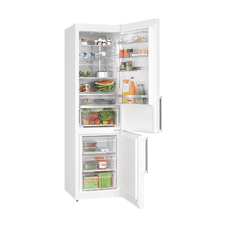 BOSCH KGN39AWCTG 60cm Frost Free Fridge Freezer - White