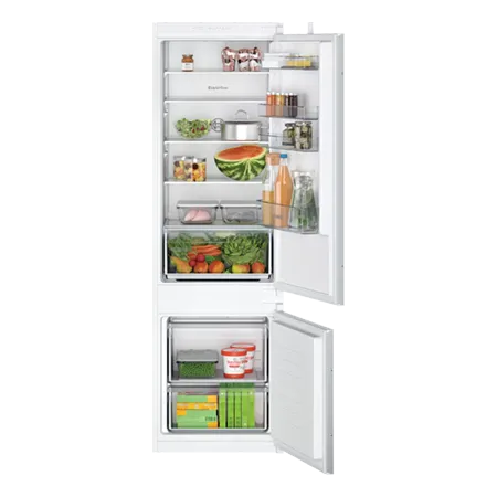 BOSCH KIV87NSE0G 54.1cm 70/30 Built In Fridge Freezer