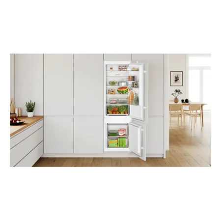 BOSCH KIV87NSE0G 54.1cm 70/30 Built In Fridge Freezer