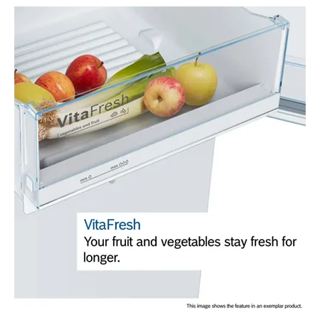 BOSCH KSV36VLEP Freestanding Series 4 Fridge in Stainless steel Colour