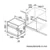 BOSCH SCX6ITB00E Built-in 60 cm modular dishwasher in Black