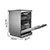 BOSCH SMS6EDI02G Freestanding Dishwasher Silver Inox