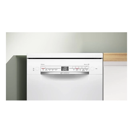 BOSCH SPS2IKW01G 9 Place Settings Freestanding Slimline Dishwasher