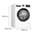 BOSCH WGG254Z0GB 10kg 1400 Spin Washing Machine
