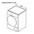 BOSCH WQG245R9GB Condenser Tumble Dryer with Heat Pump Technology 