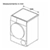 BOSCH WTN83202GB 8kg Condenser Tumble Dryer