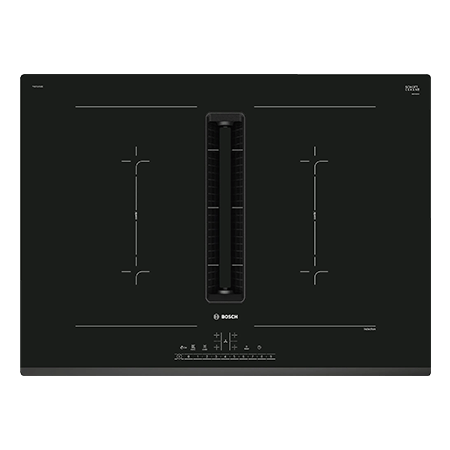 BOSCH PVQ731F15E Induction hob with integrated ventilation system