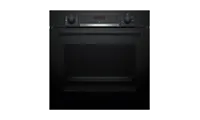 BOSCH HQA534BB3B Built-in oven with added steam function in Black