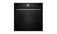 BOSCH HRG7764B1B Series 8 Built-In Electric Single Oven with Steam Function