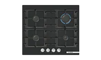 BOSCH PNP6B6K40 60cm, 4 Burner Gas Hob, Black