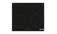 BOSCH PWP611BB5B 4 Induction hob 60 cm Black, surface mount without frame
