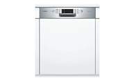 BOSCH SMI65P15GB Semi-Integrated 60cm Active Dishwasher with A++ Energy Rating - Brushed Steel