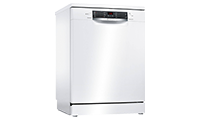 BOSCH SMS46MW03G Freestanding Dishwasher with A++ Energy Rating. 14 place settings in 60cm dishwashers