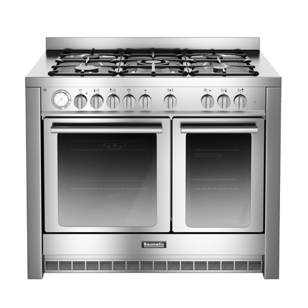 Baumatic Bcd1025ss 100 Cm Gas With Lpg Option Range Cooker With